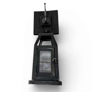 Kirkland’s home wall decor - brass hanging wall lantern.